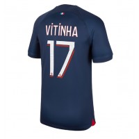 Camisa de time de futebol Paris Saint-Germain Vitinha Ferreira #17 Replicas 1º Equipamento 2023-24 Manga Curta